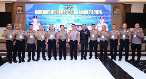 Bidhumas Polda Jambi Gelar Rakernis Humas Tahun 2026, Optimalkan Komunikasi Publik dan Manajemen Media Untuk Mendukung Asta Cita Presiden RI